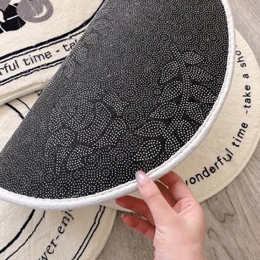 Bath Time Plush Bathroom Rug - Size 50x80cm | Super Absorbent