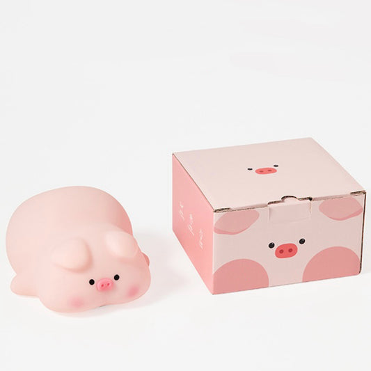 Cute Piggy Tap Night Light - USB Rechargeable