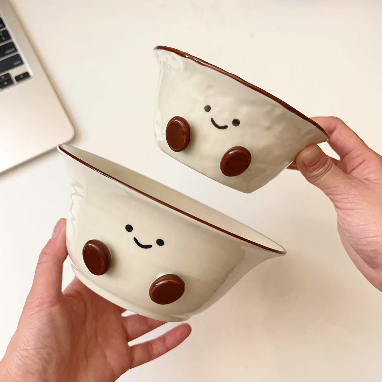 Cocoa Bean Ceramic Bowls – 300ML & 600ML