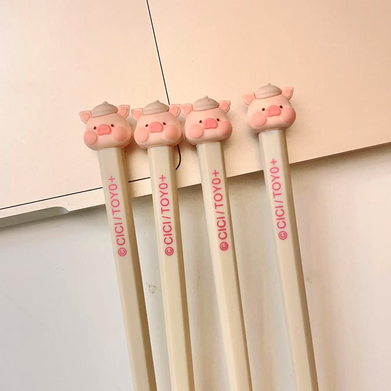 Lulu the Piggy Alloy Chopsticks - Dishwasher Safe