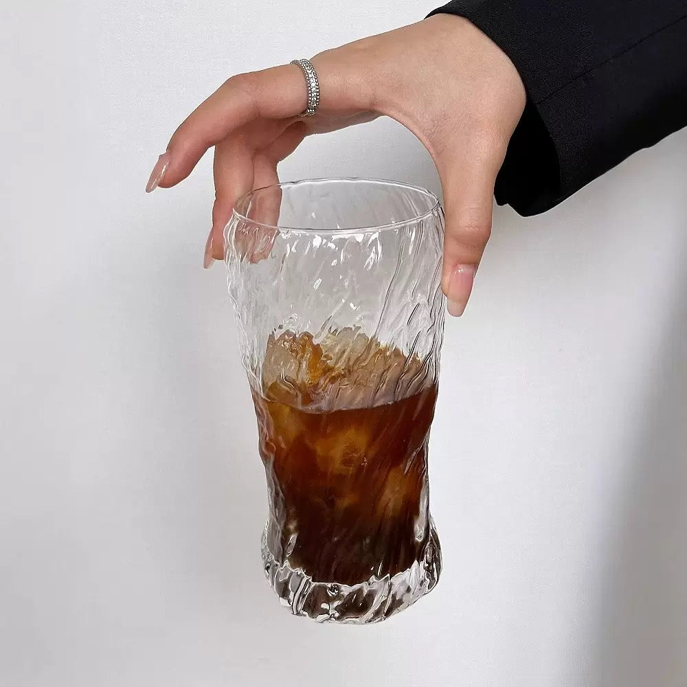 Tree Bark Pattern Beer Glass – 500ML