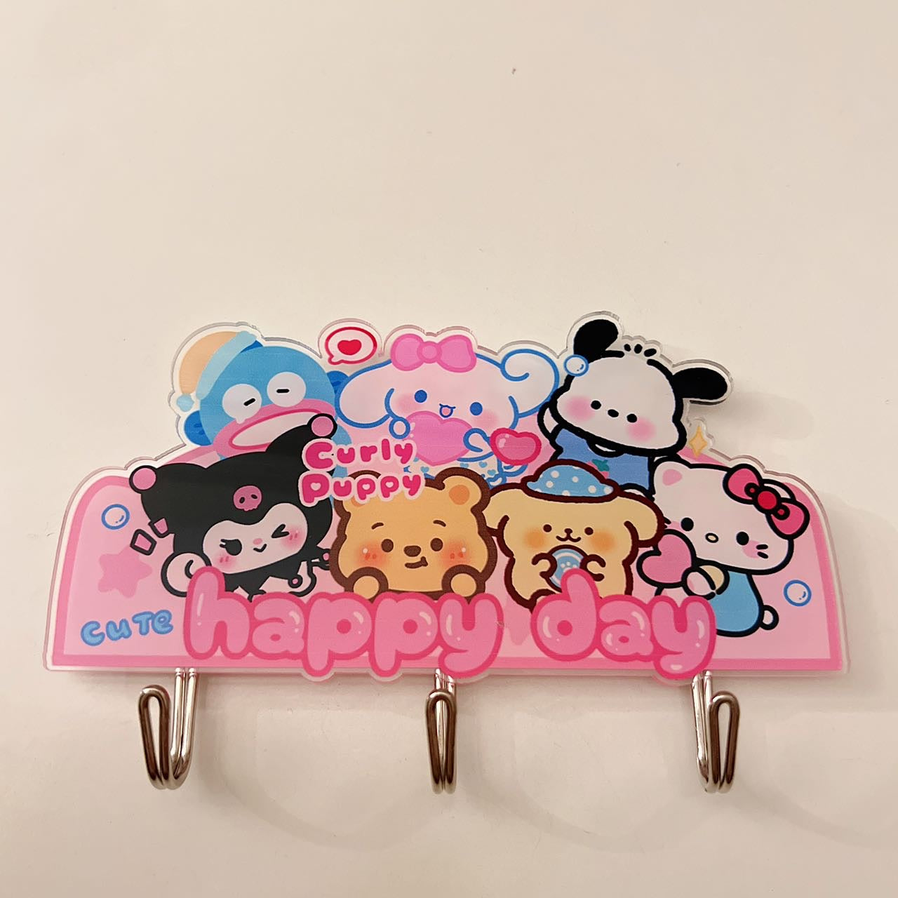 Cute Acrylic Wall Hooks – No-Drill, Strong Hold