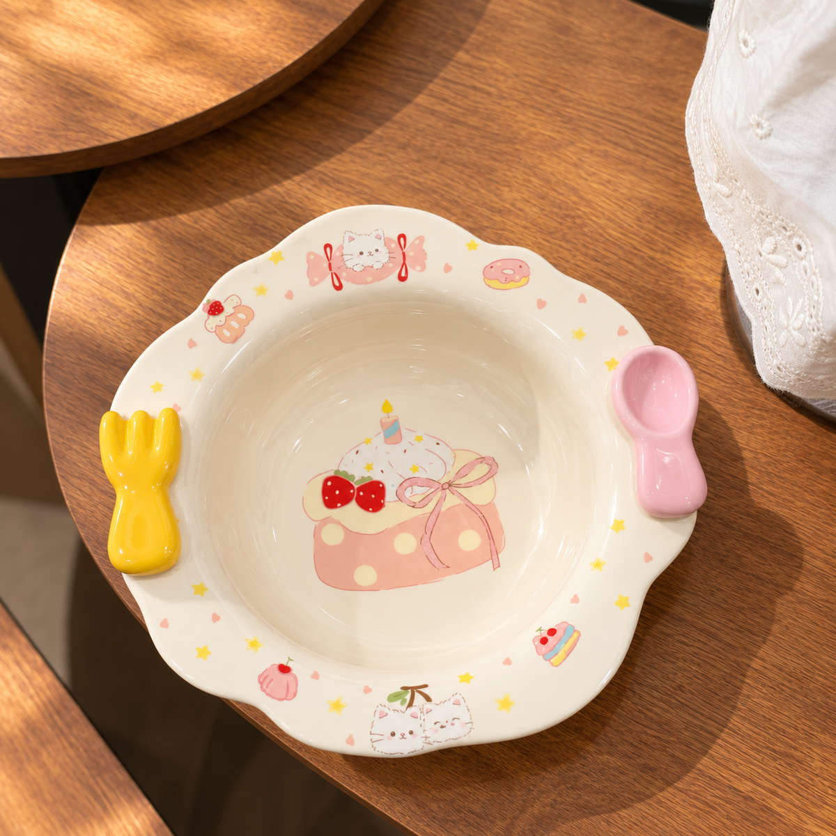 Sweetie Cake Ceramic Ramen Bowl – 600ML
