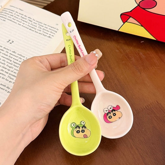 Crayon Shin-chan Ceramic Spoon | 4 Colors
