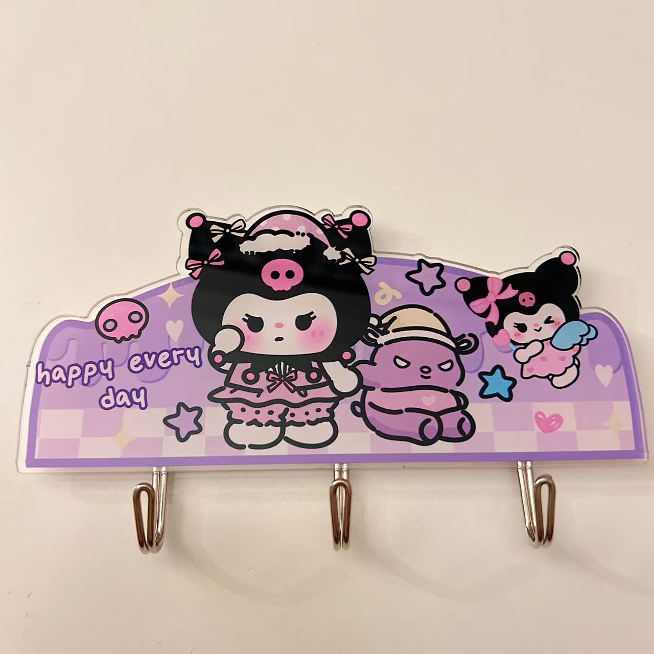 Cute Acrylic Wall Hooks – No-Drill, Strong Hold