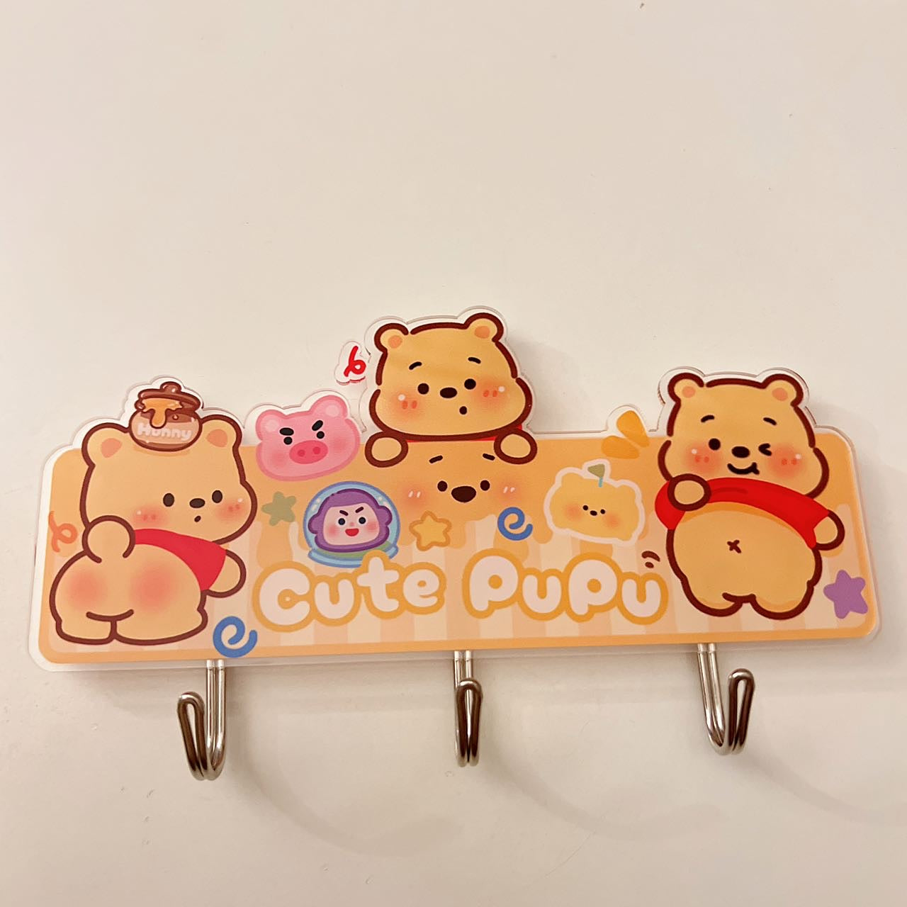 Cute Acrylic Wall Hooks – No-Drill, Strong Hold