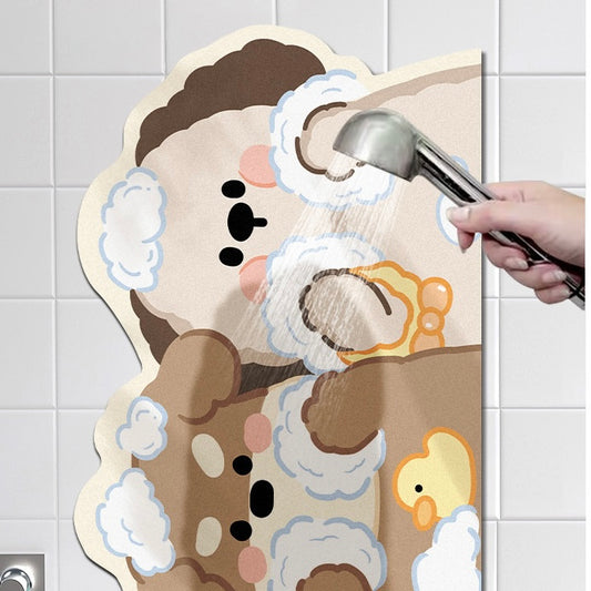 Bath with Me Bathroom Absorbent Mat - Size 50x80cm