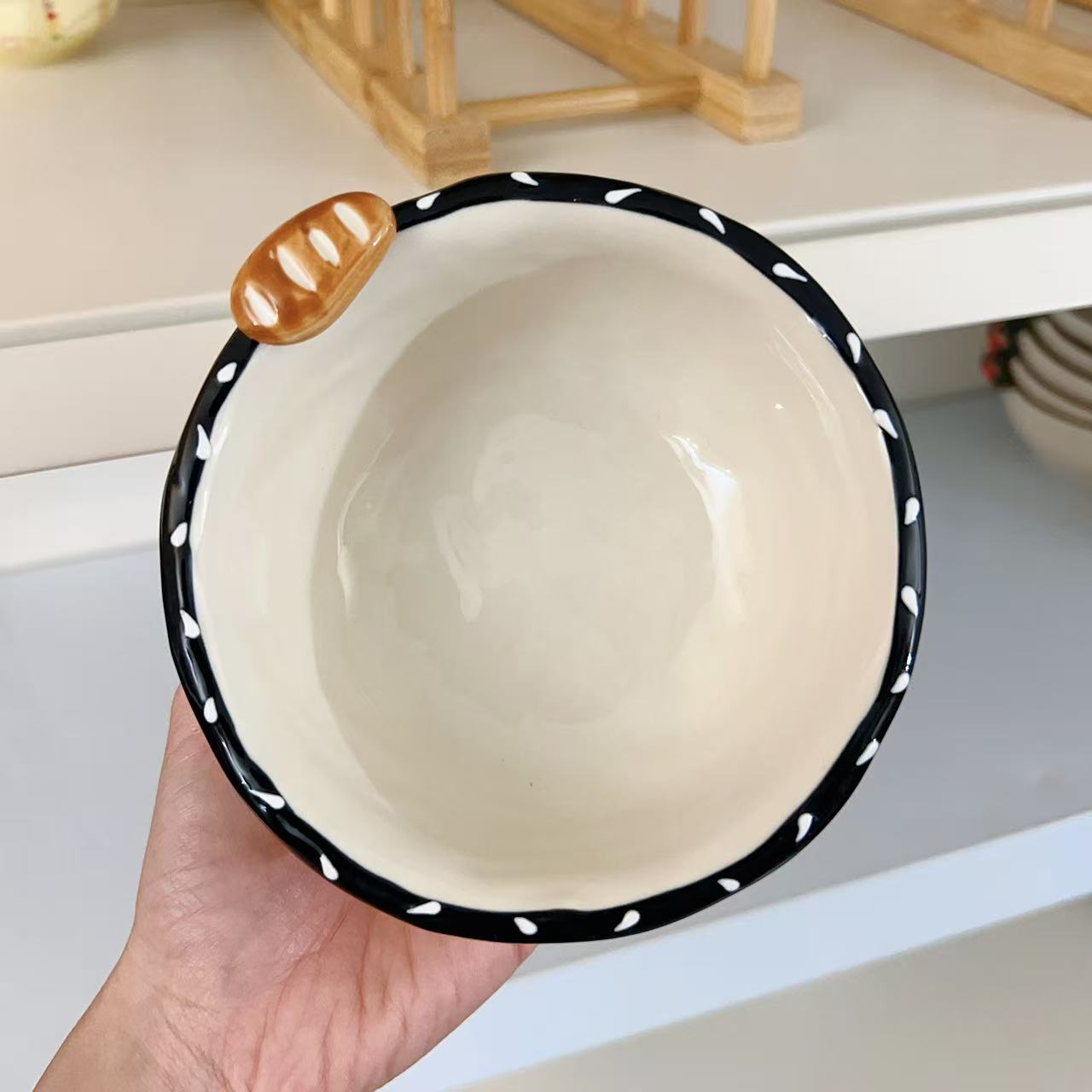 Sesame Bread Ceramic Bowls - 360ML & 900ML