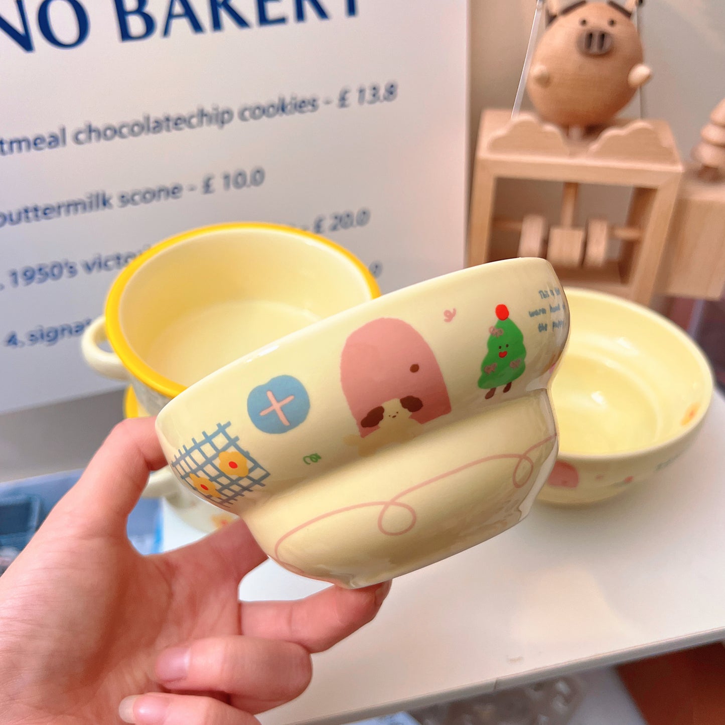 Puppy Home Ceramic Cereal Bowls – 250ML