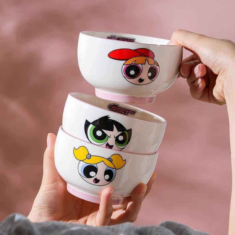 Powerpuff Girls Ceramic Bowl Gift Set - Set of 4