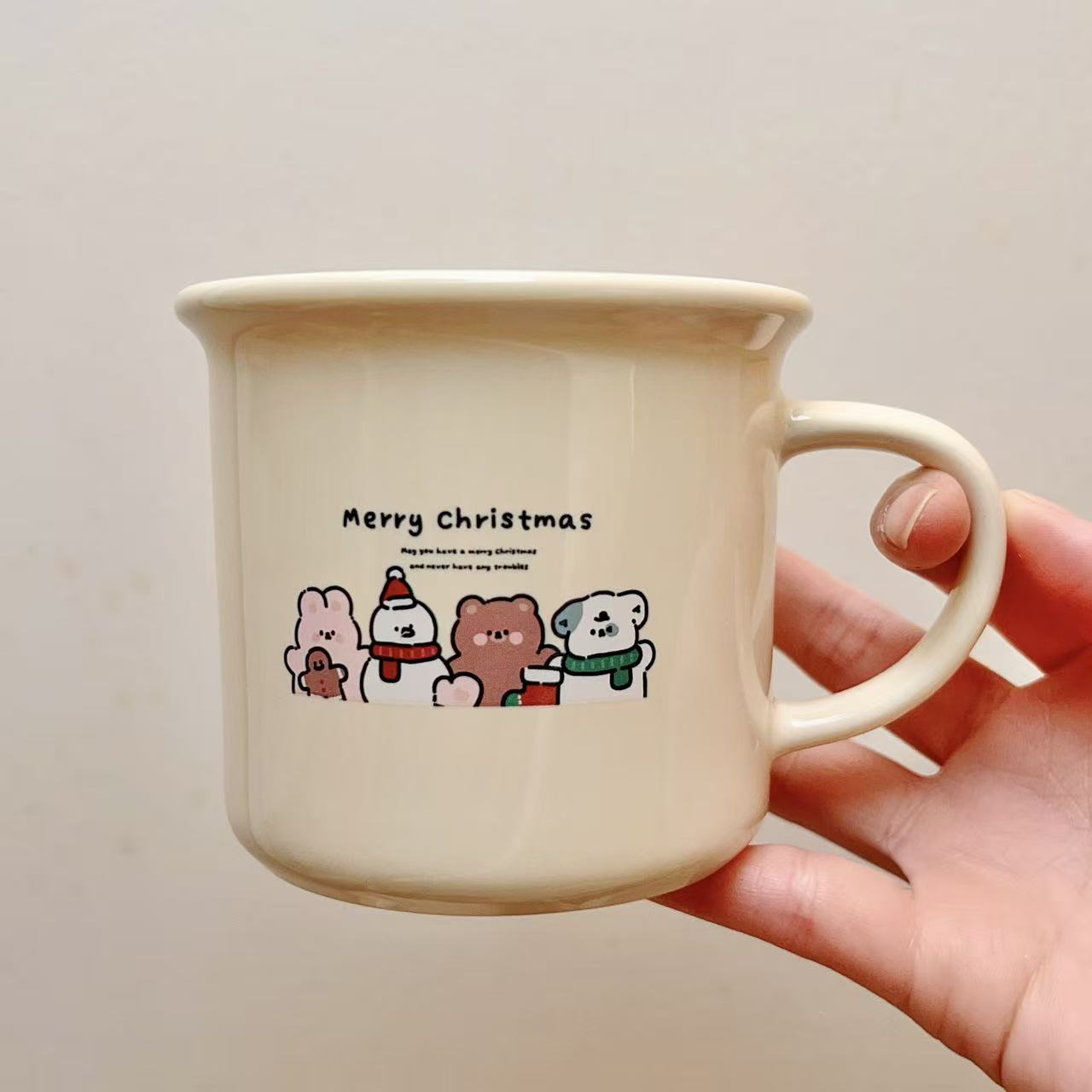 Happy Christmas Ceramic Mug, 280ML | Christmas Gift