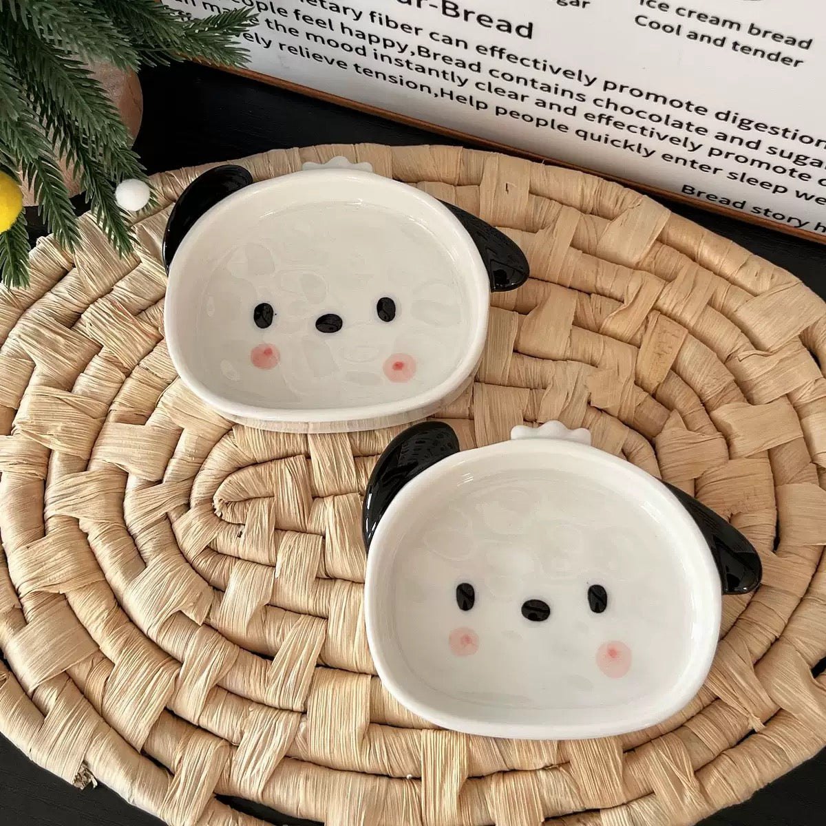 Cute Puppy Ceramic Sauce Dish
