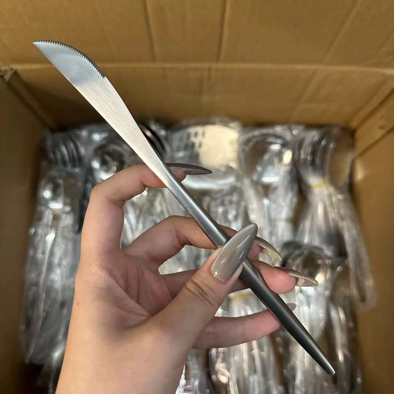 Premium Matte Flatware Set - Set of 3