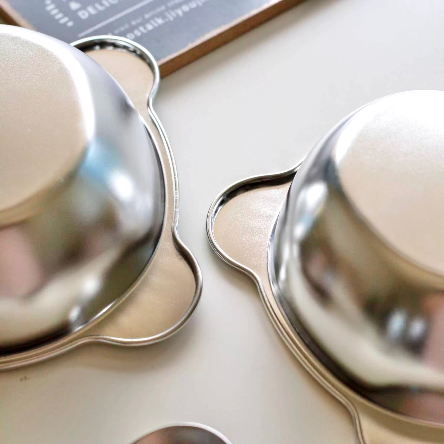 Bear-Shaped Stainless Steel Bowl