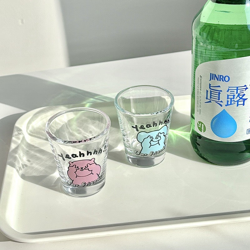 Cute Animal Shot Glass Gift Set – Set of 6, 50ML, Fun & Adorable Glassware for Parties