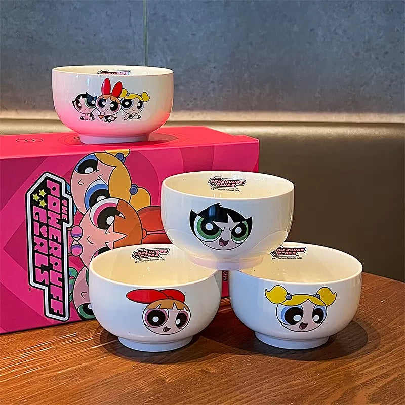 Powerpuff Girls Ceramic Bowl Gift Set - Set of 4
