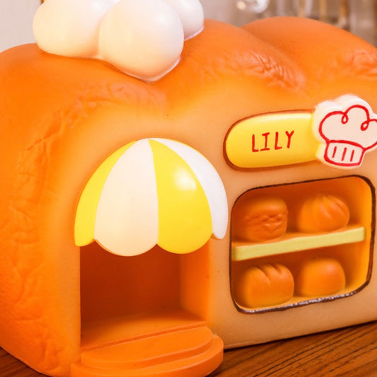 Cute Bakery House Bluetooth Speaker Night Light | USB Charging