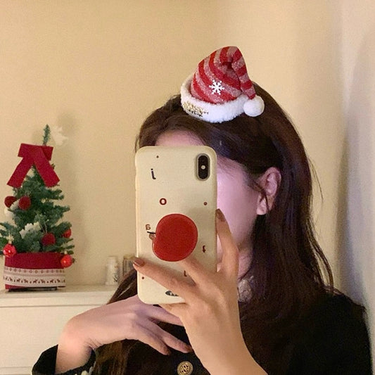 Christmas Santa Hat Hair Clip