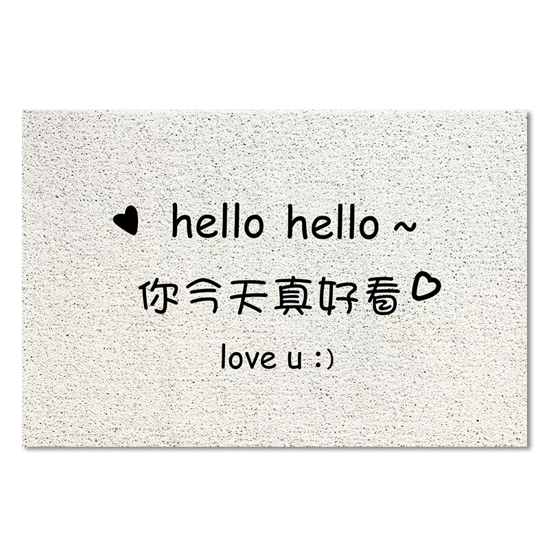 Looks Beautiful Welcome Doormat - Size 60x90cm