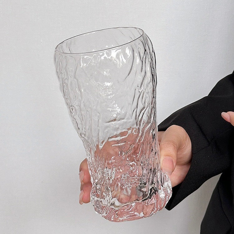Tree Bark Pattern Beer Glass – 500ML