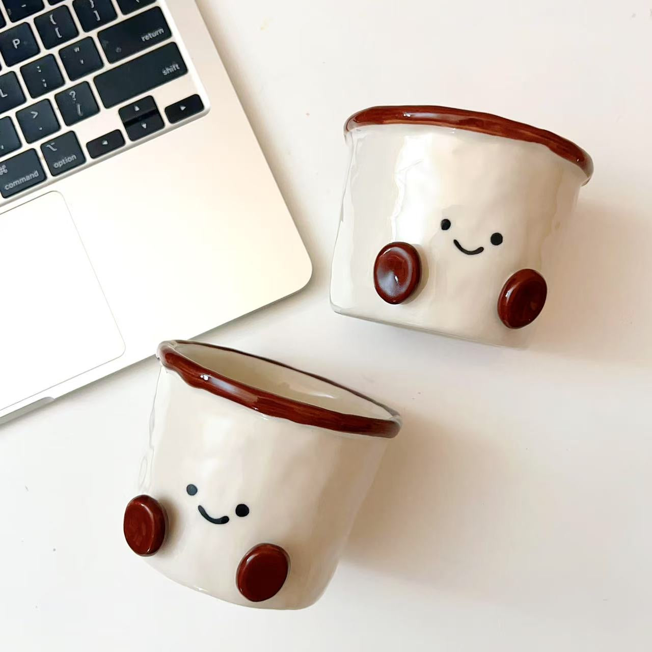 Cocoa Bean Ceramic Coffee Mug - 280ML