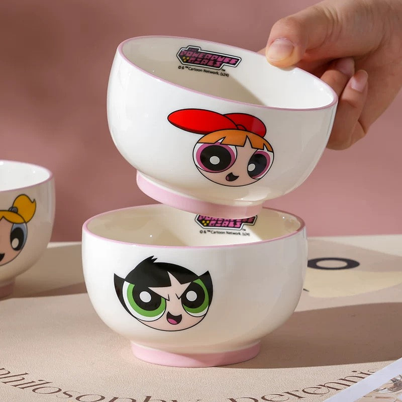 Powerpuff Girls Ceramic Bowl Gift Set - Set of 4