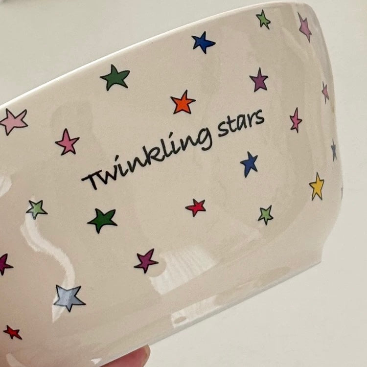 Twinkling Star Ceramic Cereal Bowl, 400ML