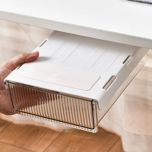 Under-Desk Adhesive Storage Drawer