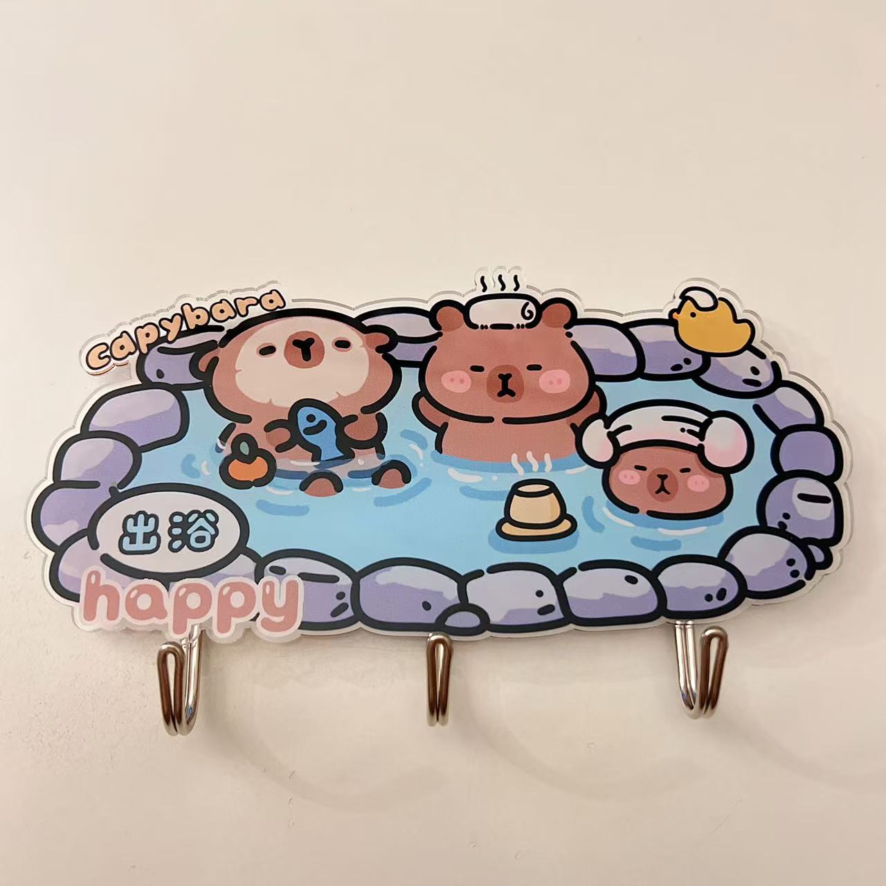Cute Acrylic Wall Hooks – No-Drill, Strong Hold