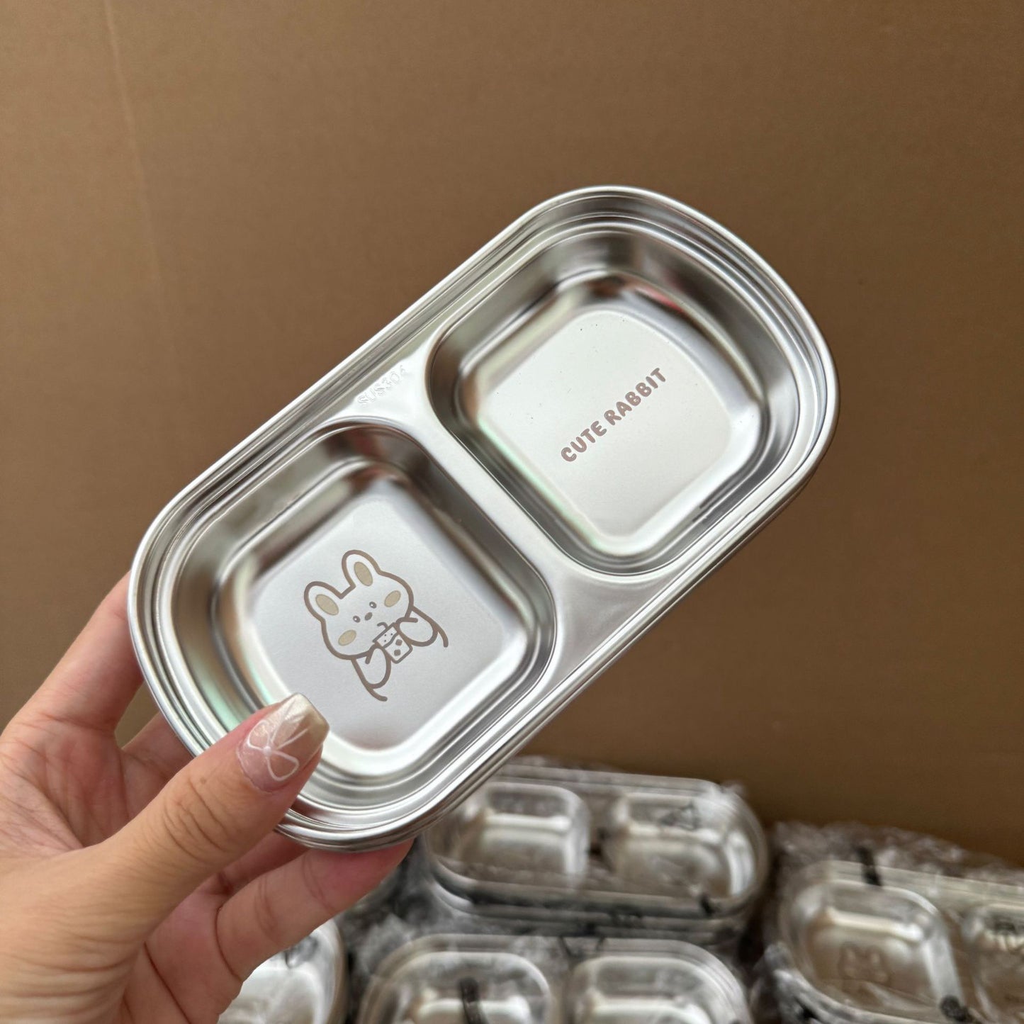 Cute Stainless Steel Dipping Dish