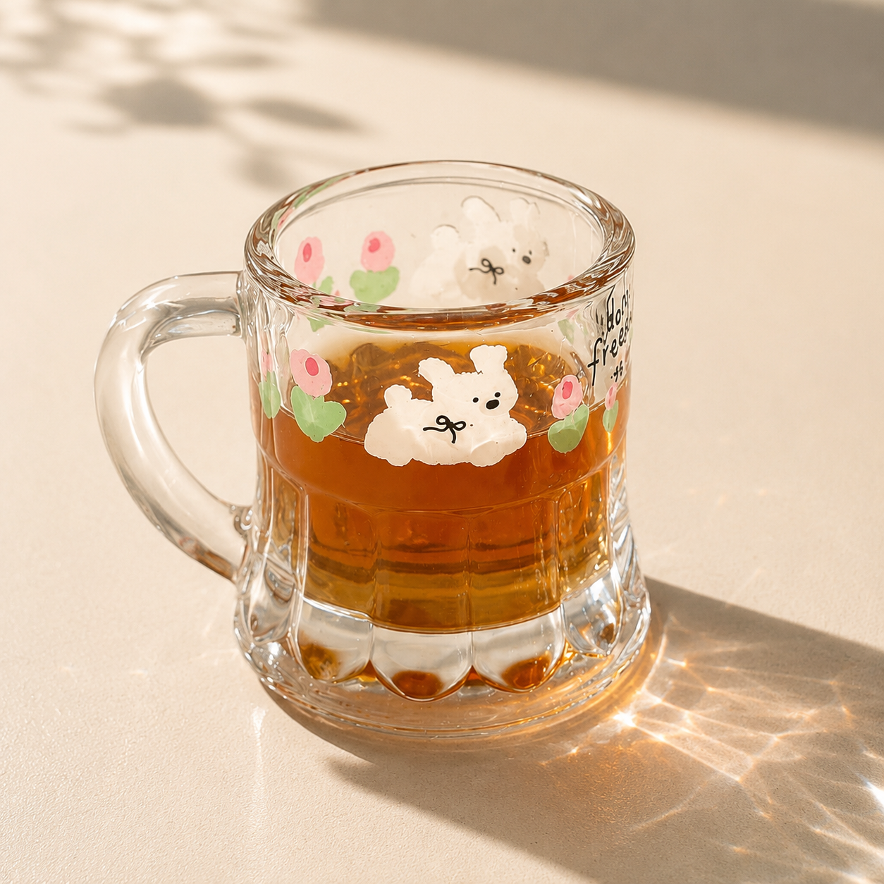 Kawaii Animal Shot Glass – 50ML | Bunny, Puppy & Penguin
