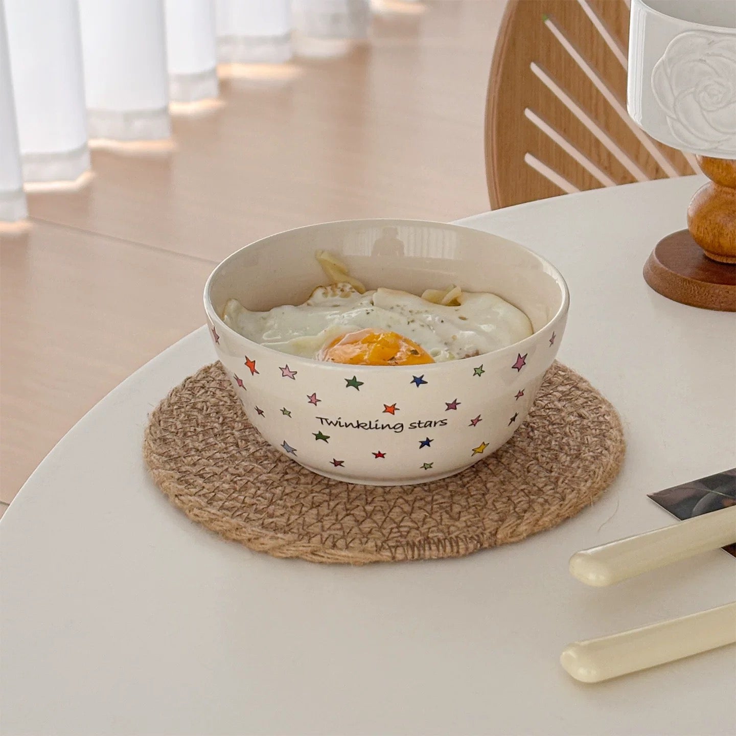Twinkling Star Ceramic Cereal Bowl, 400ML