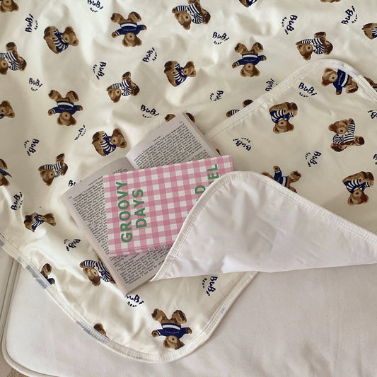 Waterproof Reusable Protective Bed Mat for Periods - 80x110cm