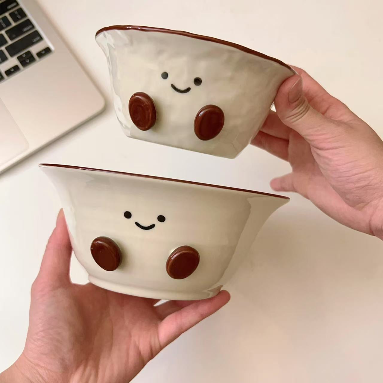 Cocoa Bean Ceramic Bowls – 300ML & 600ML