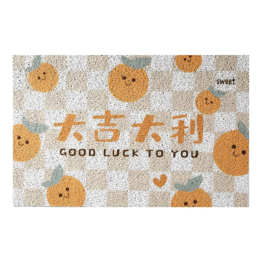 Good Luck to You Welcome Doormat - Size 60x90cm/80x120cm