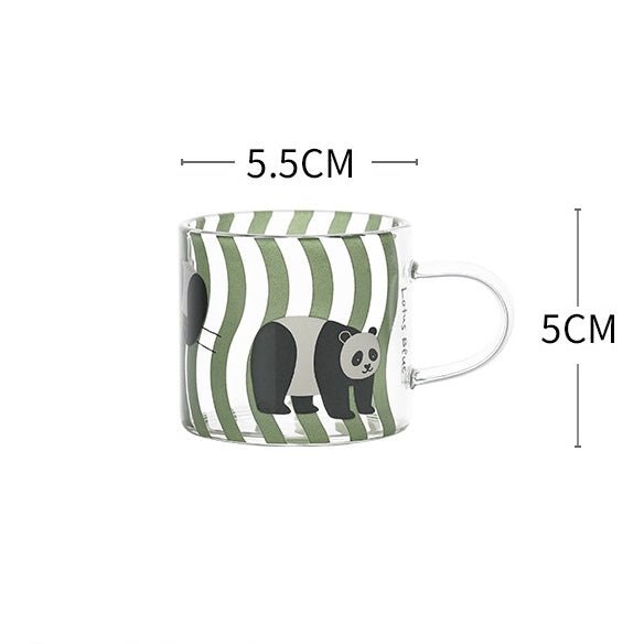 Spring Day Mini Glass Mug - Premium Borosilicate Glass | 11 Styles Available, 100ML Capacity - Wuli Home
