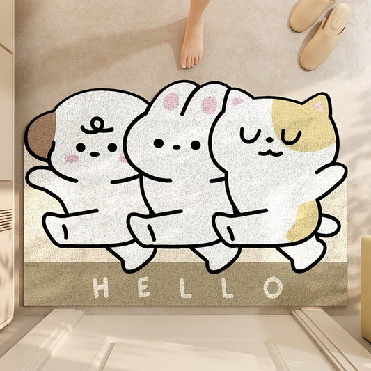 Step Forward Welcome Doormat -Two Size Available - Wuli Home