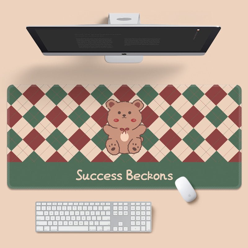 Super Cute Large Mouse Pad | Fabric with a silicone non-slip backing, Size 90x40cm - Wuli Home