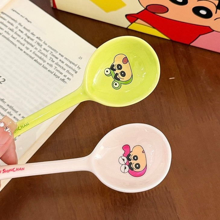Crayon Shin-chan Ceramic Spoon | 4 Colors