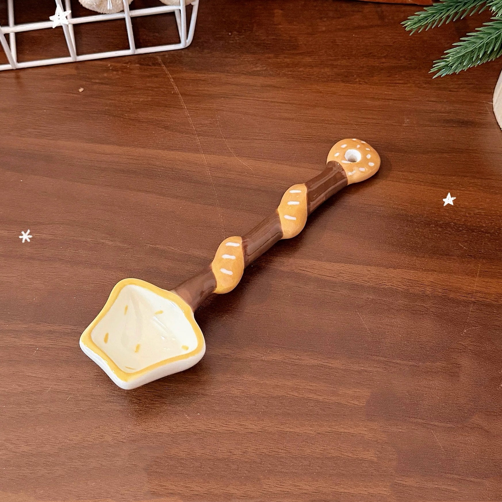 Kawaii Dessert Ceramic Spoon - 6 Styles