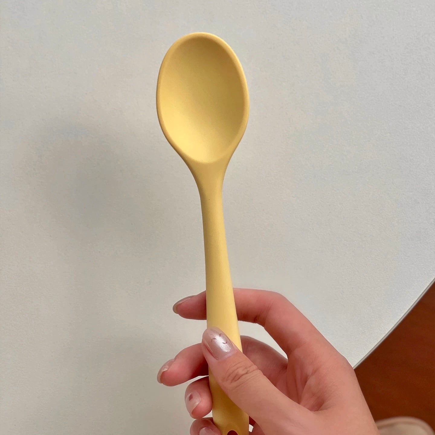 Morandi Color Food-Grade Silicone Spoon