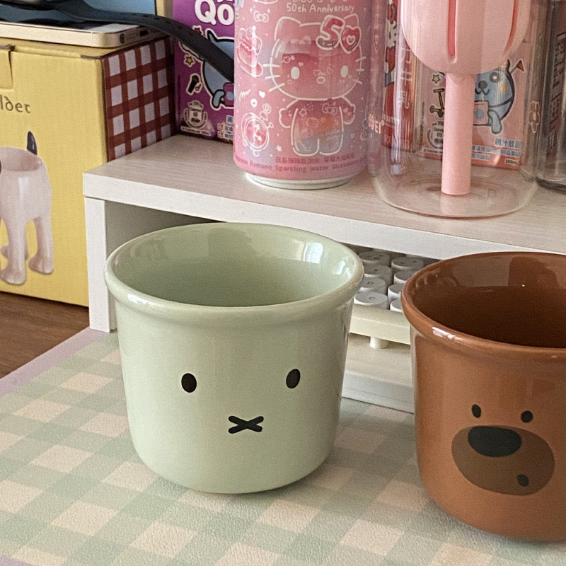 Bunny & Bear Ceramic Mug – 350ML Capacity