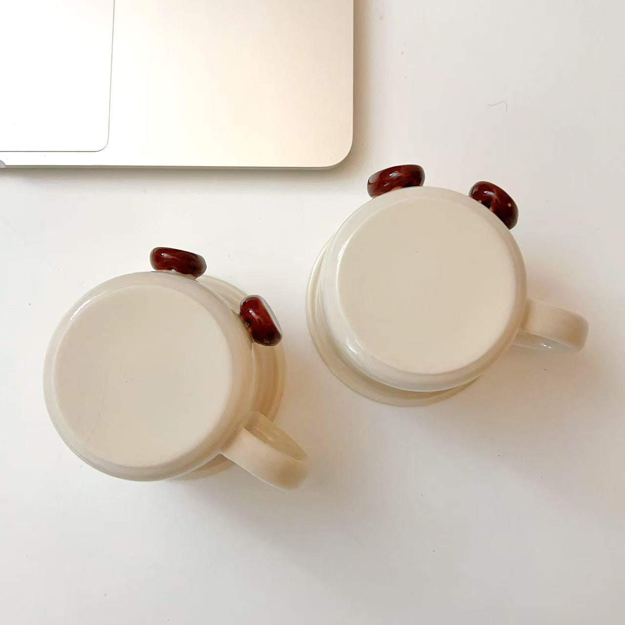Cocoa Bean Ceramic Espresso Mug – 120ML