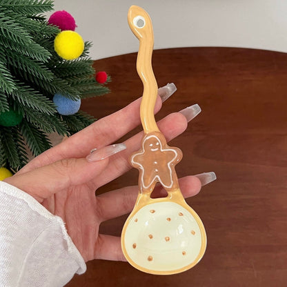 Kawaii Dessert Ceramic Spoon - 6 Styles