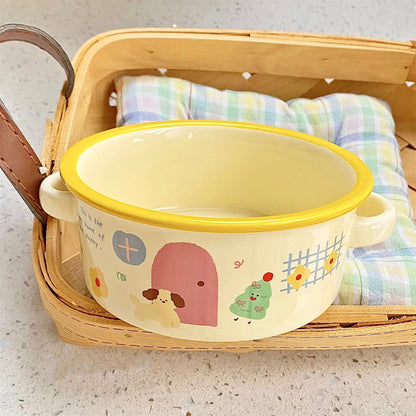 Puppy Home Ceramic Cereal Bowls – 250ML