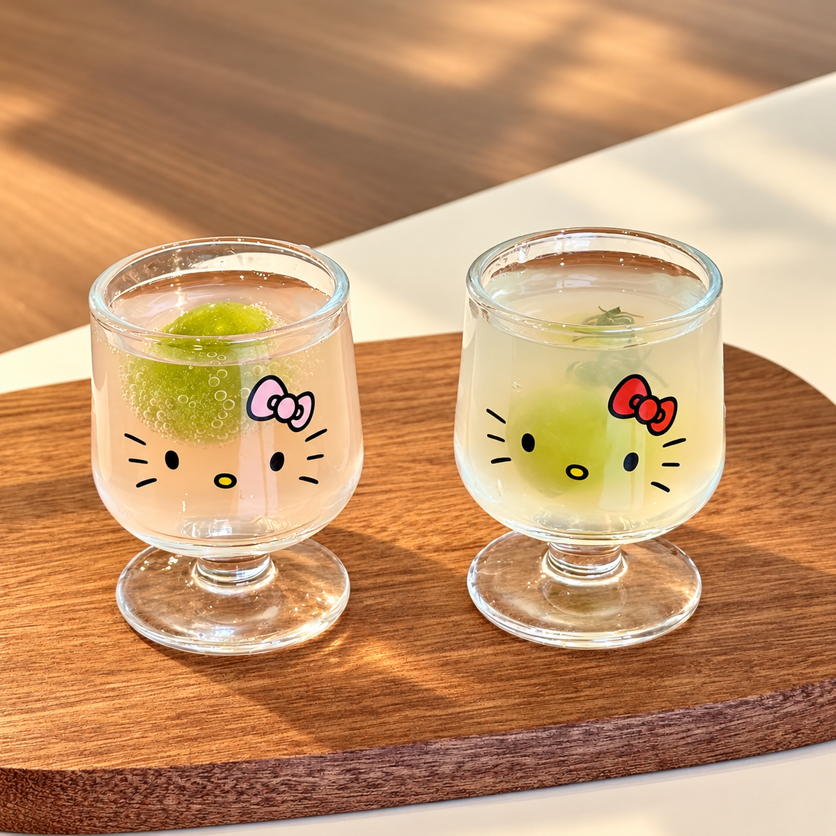 Kitty Glass Soju Shot Glasses – 50ML, Set of 2