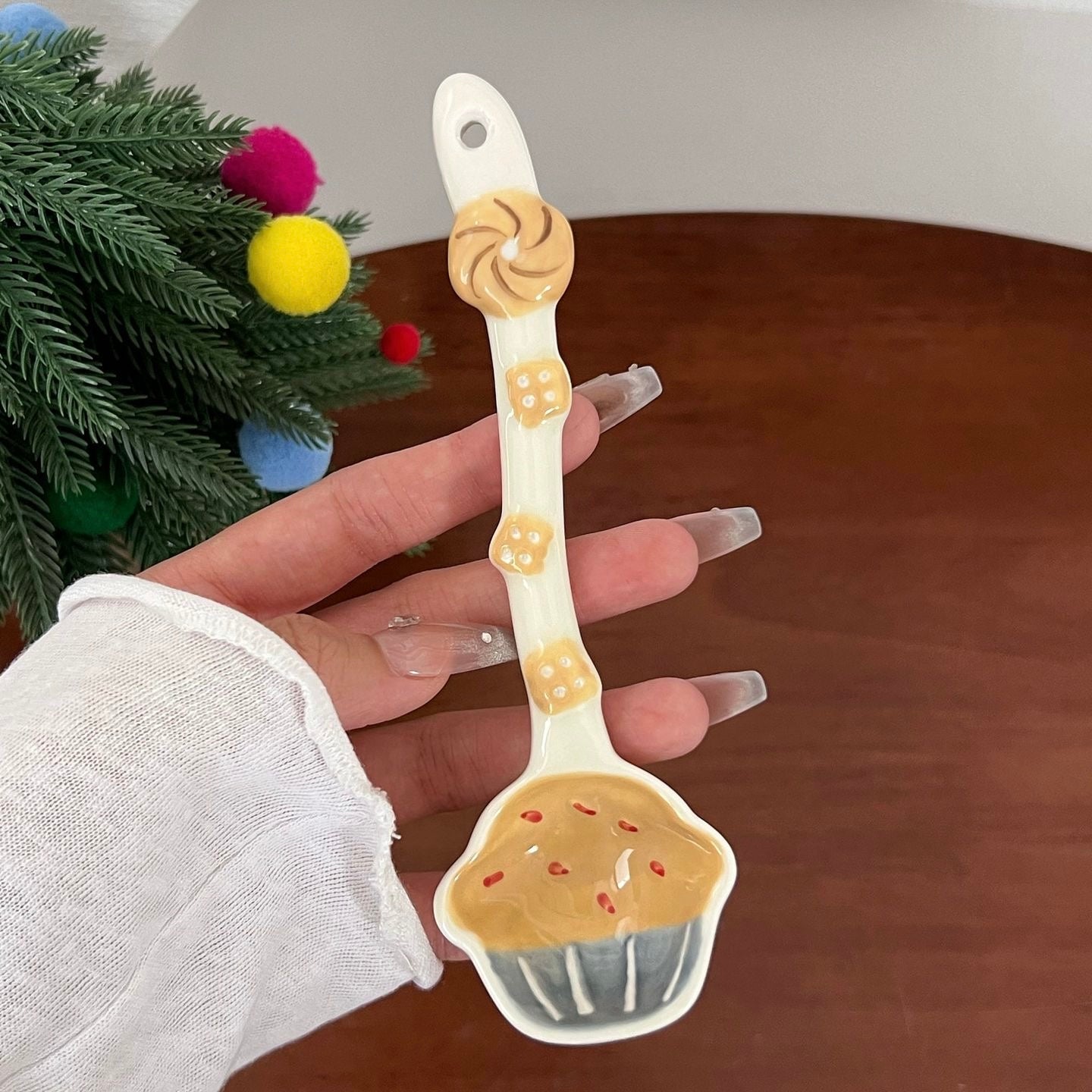 Kawaii Dessert Ceramic Spoon - 6 Styles