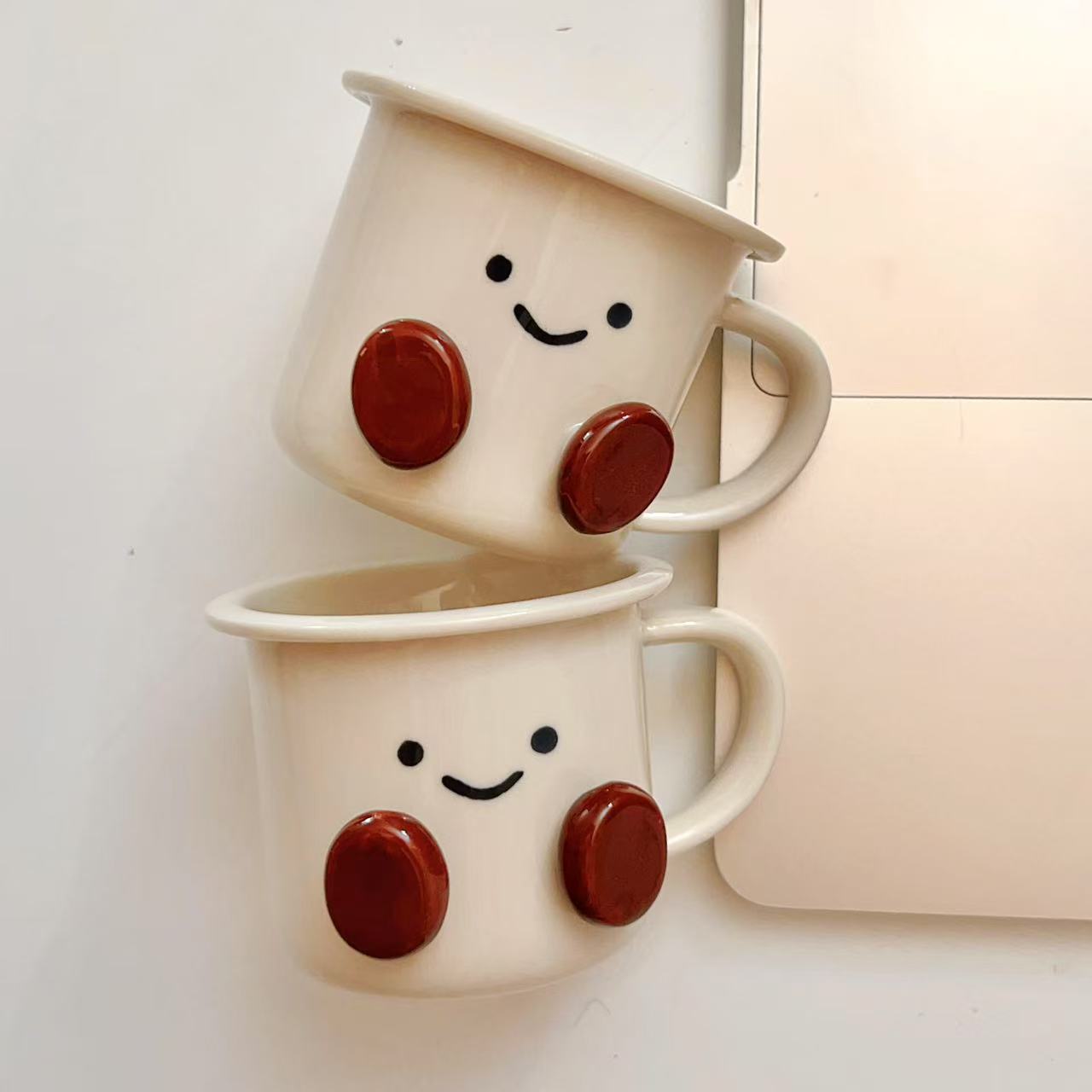 Cocoa Bean Ceramic Espresso Mug – 120ML
