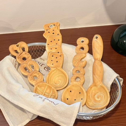 Bakery Cookie Ceramic Spoon – 4 Designs