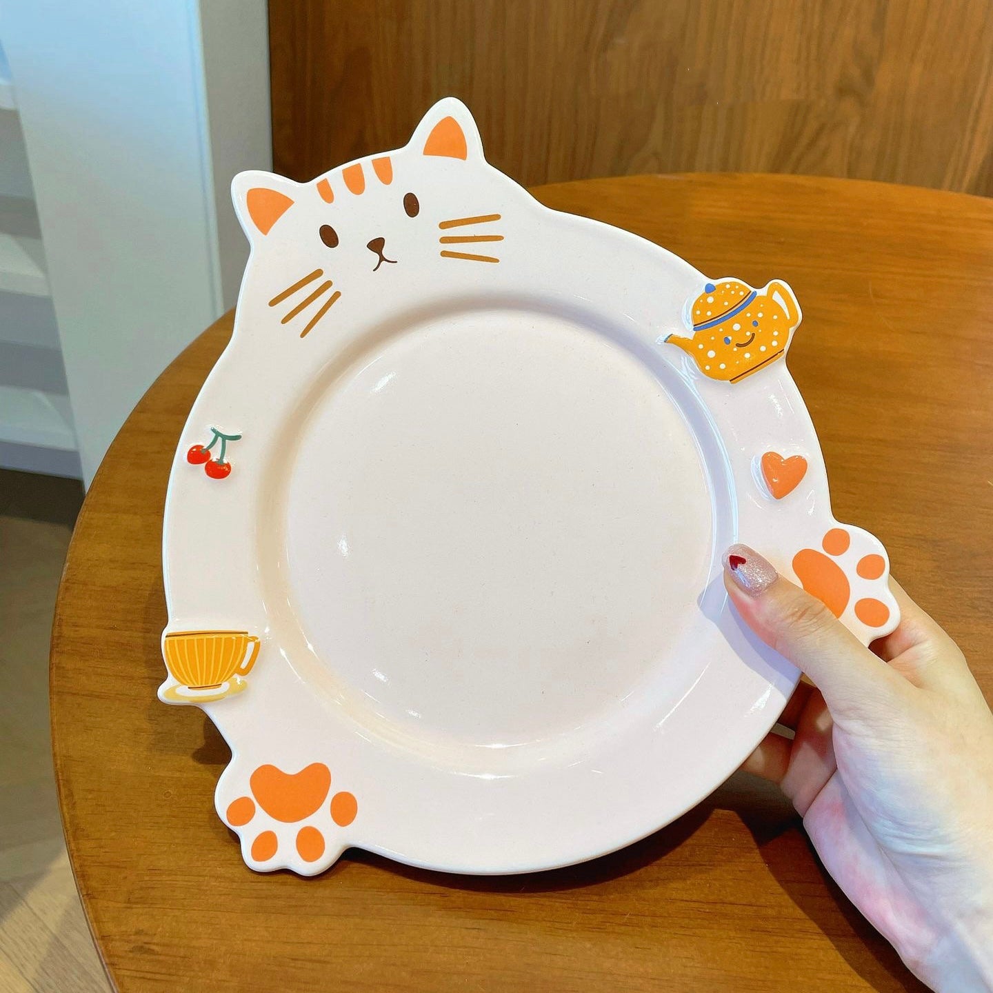 Animal Series Ceramic Dessert Plates – 3 Adorable Designs | Perfect for Gifting